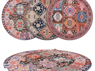 Rugs No 238 Low-poly 3D model