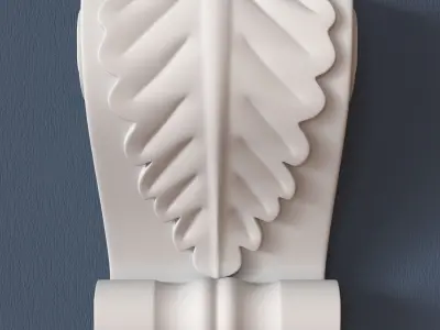 Decorative Corbel 3D model 2