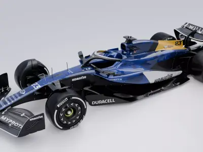 F1 2025 concept 3D model