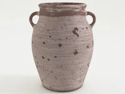 Elegant Ceramic Vase - High-Quality 3D Model for Interior Design 3D model