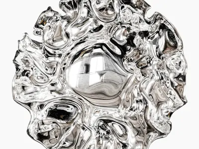 Abstract Decorative Wall Decor 3D model