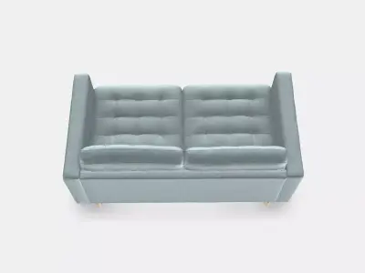 LANDSKRONA 2-seater sofa Low-poly 3D model