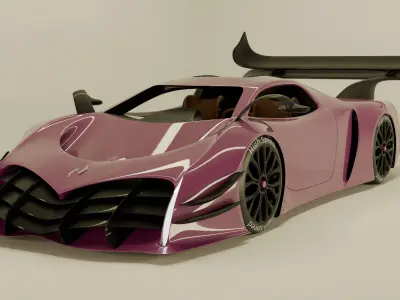 noboa-feather Low-poly 3D model