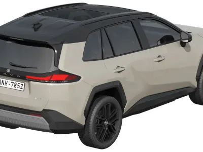 Toyota RAV4 2026 3D model