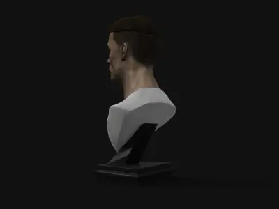 CR7 bust 3D print model
