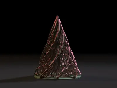 Christmas tree 5 3D print model
