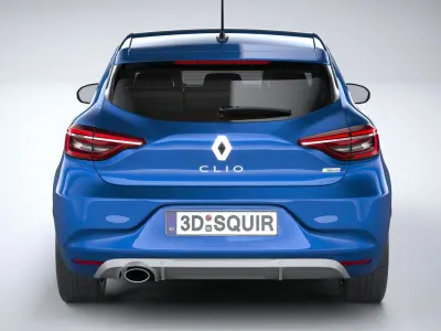 Renault Clio RS Line 2020 3D model