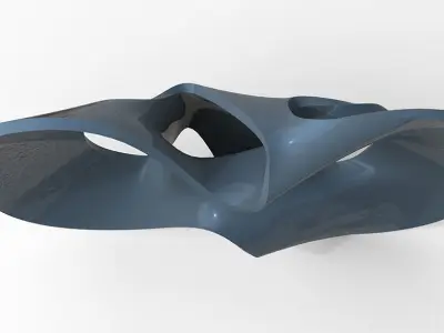 geometric modern art gm12 3D print model