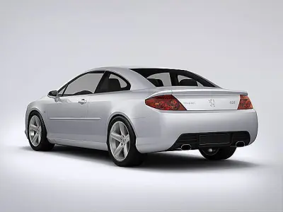 Peugeot 407 Coupe 2013 3D model
