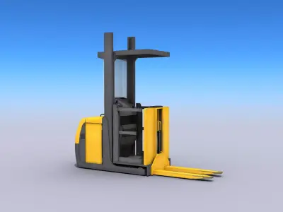 Order Picker Low-poly 3D model
