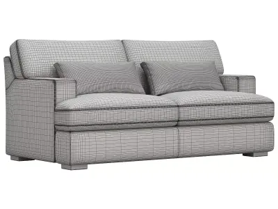 Dune Sofa 192 By Arhaus 3D model