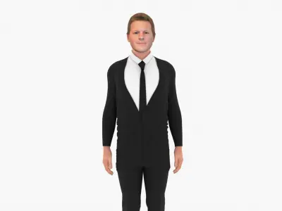 Chris Jericho Low-poly 3D model