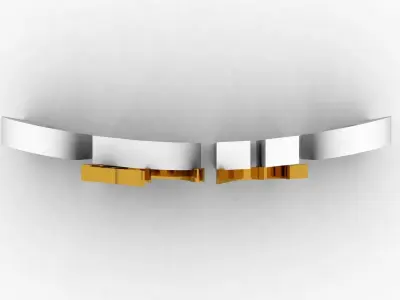 Eid Al Adha 3D Letters Decoration 3D model