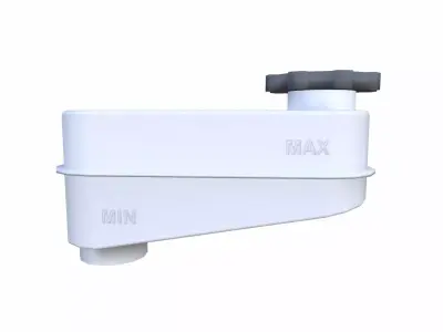 Car AC Water Tank Low-poly 3D model