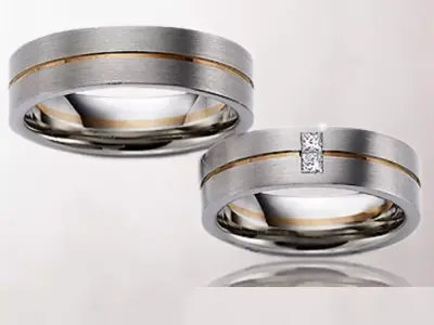 Wedding rings 239 3D print model