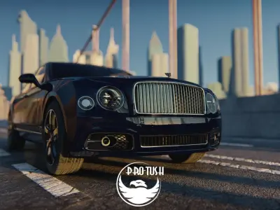 Bentley Mulsanne Speed 2017 High Detailed 3D Model 3D model