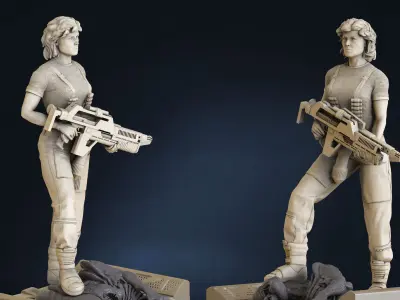 Helen Ripley sfw 180 mm 3D print model