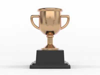 Trophy Cup 3D model order