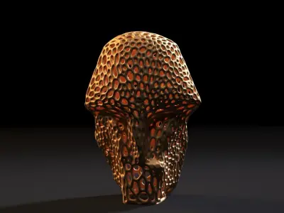 Egyptian Statue 3D Scan 3D print model