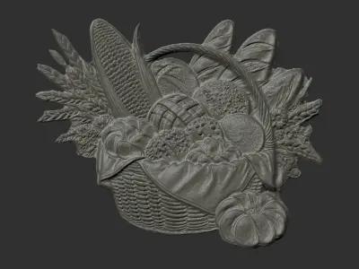 breads and bun cnc  3D print model