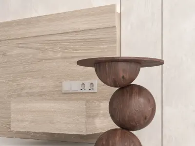 Decorative wall panel set 99 3D model