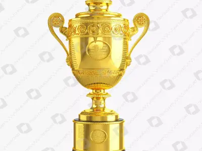 Wimbledon Trophy 3D Model 3D model