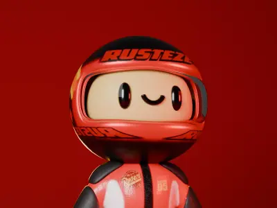Rusteze Racer 3D model