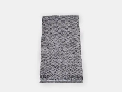 RORKAR Rug flatwoven Low-poly 3D model