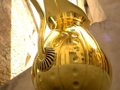 Pitcher samovars Free low-poly 3D model