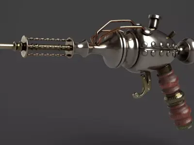 Fantasy Gun 19 3D model