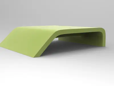 Nihi Coffee Table Low-poly 3D model