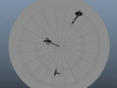 Dart Broad Free 3D model