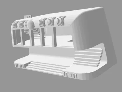 Espresso Themed Motel 3D print model