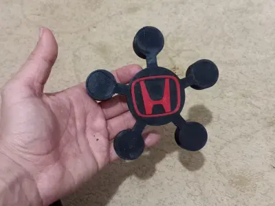 Honda Civic FD6  custom wheel center cap stl files 3D print model