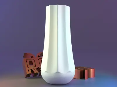 liner vase  free Free 3D print model