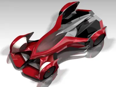 Chaparral vision  3D model