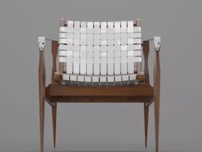 Dilan Safari Armchair 3D model