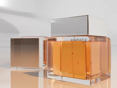 Euphoria Men Calvin Klein 3D model