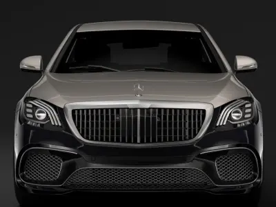 Mercedes AMG Maybach S 65 Pullman VV222 2019 3D model