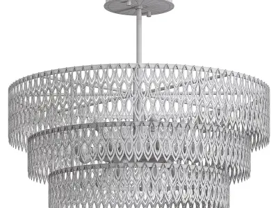  Petal Chandelier 3D model