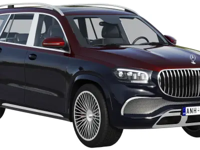 Mercedes-Benz Maybach GLS 3D model