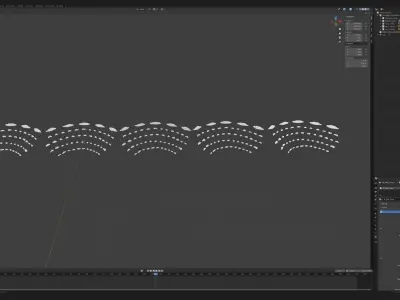Puffy Clouds Pack JFG V2 Low-poly 3D model