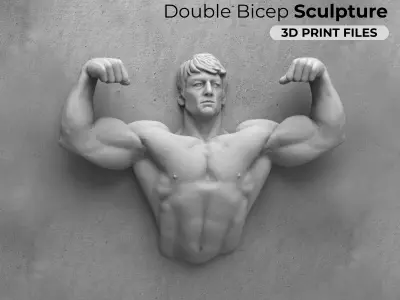 Wall Sculpture 3D Print File 3D print model