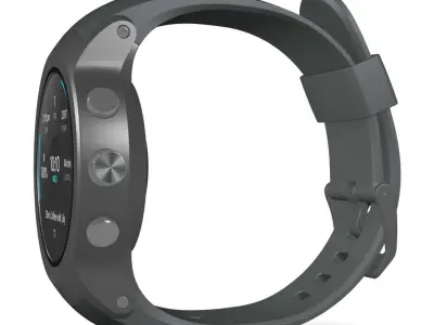 LG Watch Sport for Element 3D 3D model