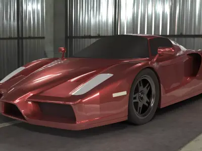 Sport Car 3D model from CGTrader - Textured