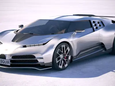 Bugatti Centodieci 2020 3D model