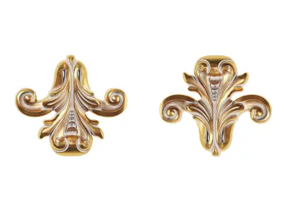 Classic carved 220 3D model