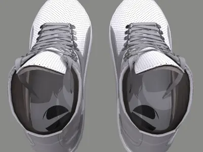 Sport Shoes Low-poly 3D model
