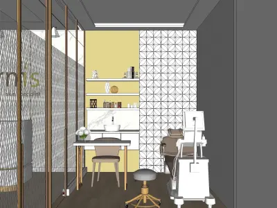 Beauty Clinic 3D model