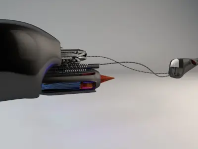 Pod Racer 3D model